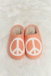 Melody Printed Plush Slide Slippers