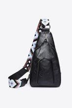 Load image into Gallery viewer, Take A Trip PU Leather Sling Bag