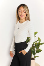 Load image into Gallery viewer, Culture Code  Full Size Crew Neck Bias Cut Bodysuit