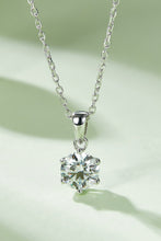 Load image into Gallery viewer, 1 Carat Moissanite 925 Sterling Silver Necklace
