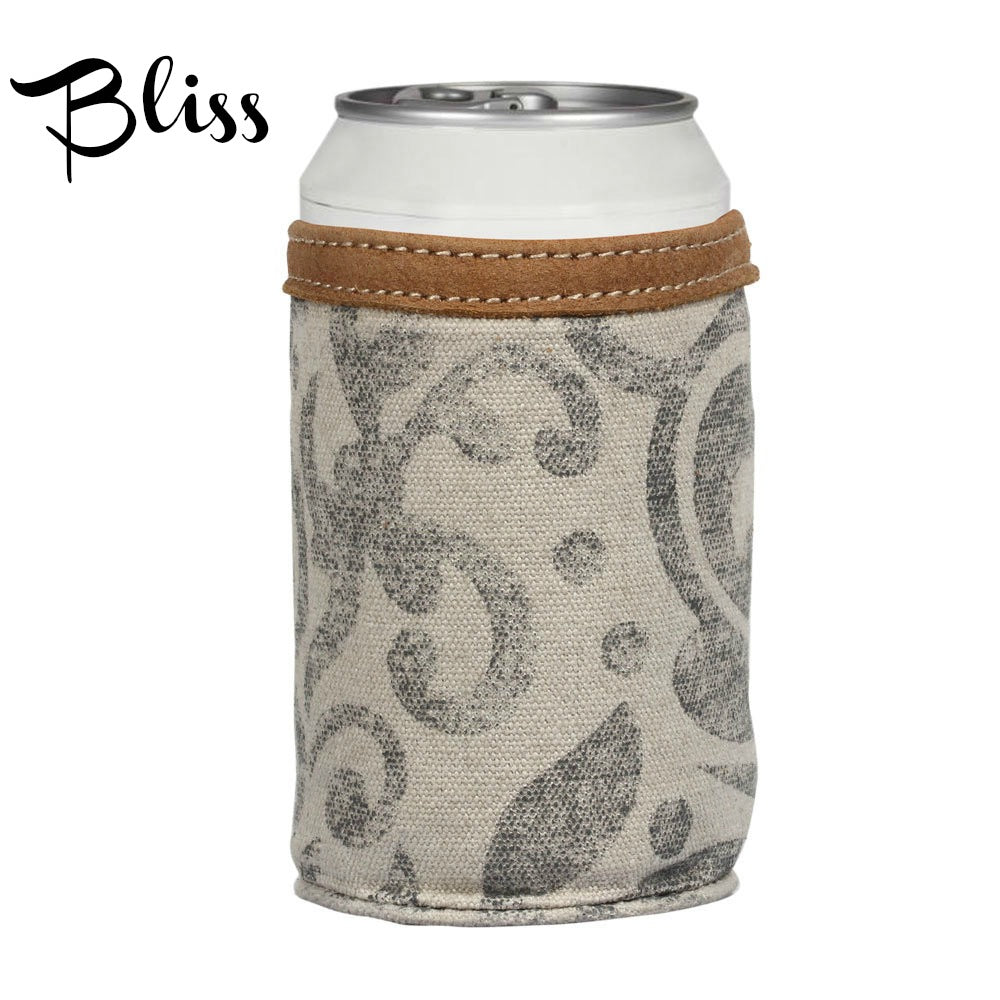 Myra Leather & Canvas Drink Coozies