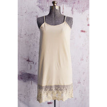 Load image into Gallery viewer, Cream Lace Dress Extender