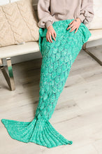 Load image into Gallery viewer, Seaside Magic Chenille Mermaid Tail In Green