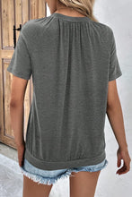 Load image into Gallery viewer, V-Neck Short Sleeve Top