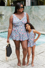 Load image into Gallery viewer, Marina West Swim Full Size Clear Waters Swim Dress in Rose Sky