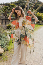 Load image into Gallery viewer, Allover Floral Print Kimono
