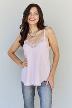 Load image into Gallery viewer, HEYSON Dainty &amp; Sweet Full Size Lace V-Neck Cami Top