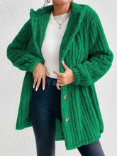 Load image into Gallery viewer, Button Down Hooded Coat