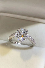 Load image into Gallery viewer, 3 Carat Moissanite 925 Sterling Silver Ring