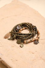 Load image into Gallery viewer, Boho Stone &amp; Bead Stack Bracelet Jewelry