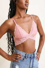 Load image into Gallery viewer, Butterfly Scallop Lace Bralette
