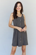 Load image into Gallery viewer, HEYSON All About Comfort Sleeveless Button Down Midi Dress