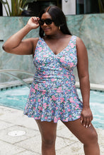 Load image into Gallery viewer, Marina West Swim Full Size Clear Waters Swim Dress in Rose Sky