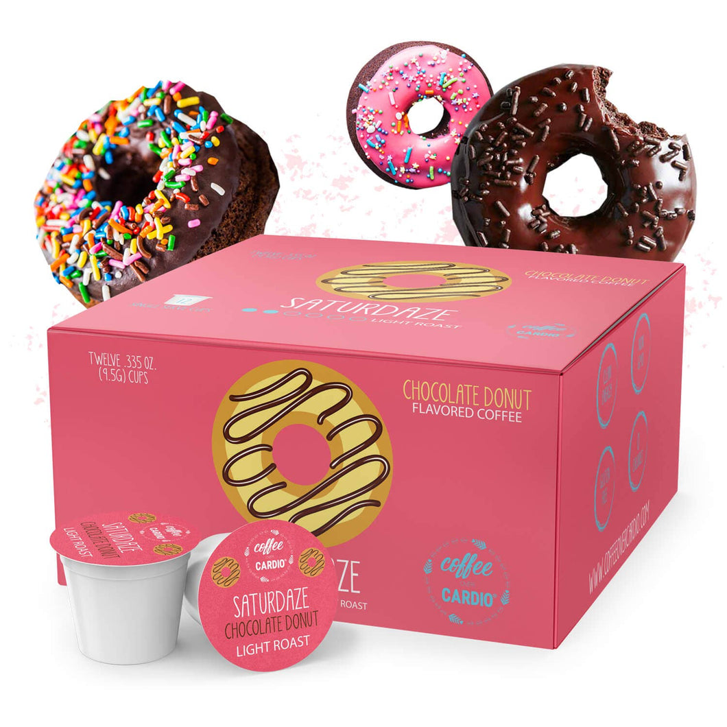 Coffee Over Cardio® - Saturdaze- Chocolate Donut Coffee 12ct K-Pods