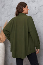 Load image into Gallery viewer, Plus Size Dropped Shoulder Shirt
