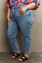 Load image into Gallery viewer, Judy Blue Kayla Full Size High Waist Distressed Slim Jeans