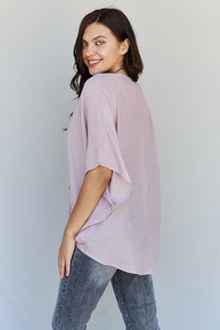 HYFVE Ride Along Fold Over Front High Low Top