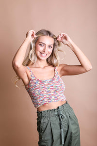 Cozy Whimsical Boucle Brami Top