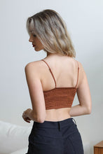 Load image into Gallery viewer, Crochet Overlay Longline Bralette