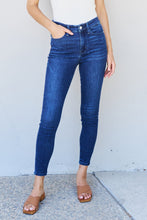 Load image into Gallery viewer, Judy Blue Marie Full Size Mid Rise Crinkle Ankle Detail Skinny Jeans