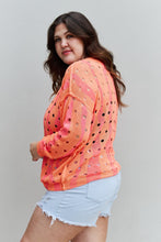 Load image into Gallery viewer, Davi &amp; Dani So Wavy Full Size Distressed Knit Sweater