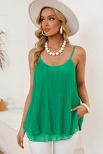 Load image into Gallery viewer, Spaghetti Strap Scoop Neck Cami