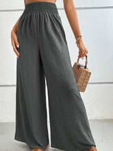 Load image into Gallery viewer, Wide Waistband Relax Fit Long Pants