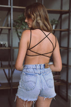 Load image into Gallery viewer, Double Cross Strappy Back Bralette