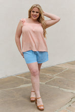 Load image into Gallery viewer, Be Stage Full Size  Woven Top in Peach