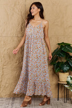Load image into Gallery viewer, HEYSON Take Your Chances Full Size Floral Halter Neck Maxi Dress
