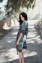 Load image into Gallery viewer, Floral Combo Kimono One Size / Sage