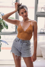 Load image into Gallery viewer, Floral Lace Bralette Small / Buttercup