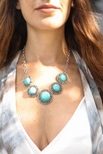 Load image into Gallery viewer, La Floraison Turquoise Necklace Jewelry