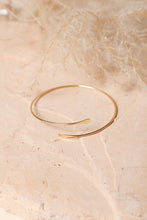 Load image into Gallery viewer, Minimal Arm Cuff/Bangle Jewelry Gold