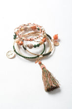 Load image into Gallery viewer, Moroccan Stacked Charm Bracelet Jewelry