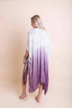 Load image into Gallery viewer, Ombre Vertical Stitched Kimono