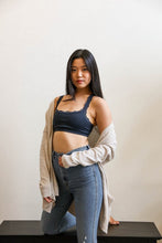 Load image into Gallery viewer, Seamless Lace Strap Bralette XS/S / Slate
