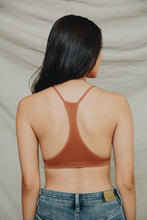Load image into Gallery viewer, Seamless Lace Up Racerback Bralette
