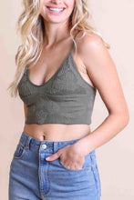 Load image into Gallery viewer, Seamless Padded Textured Brami Bralette