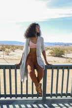 Load image into Gallery viewer, Sequin Detailed Frayed Kimono