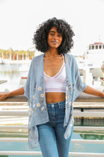 Load image into Gallery viewer, Spring Daisy Kimono Chambray