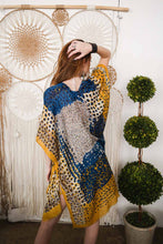 Load image into Gallery viewer, Vibrant Multicolor Frayed Kimono