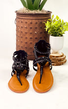Load image into Gallery viewer, Not Rated Willow Sandal in Black